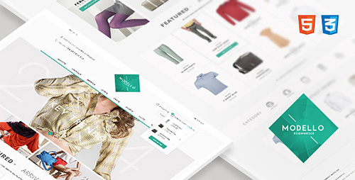 ThemeForest - Modello - Responsive eCommerce Template - RIP