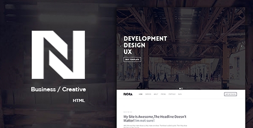 ThemeForest - NORA - BS Business | Creative Template - RIP