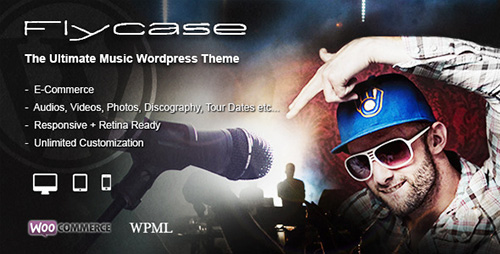 ThemeForest - Flycase v1.0.7 - Complete Music Solution for WordPress