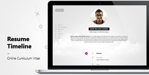 ThemeForest - Resume Timeline - RIP
