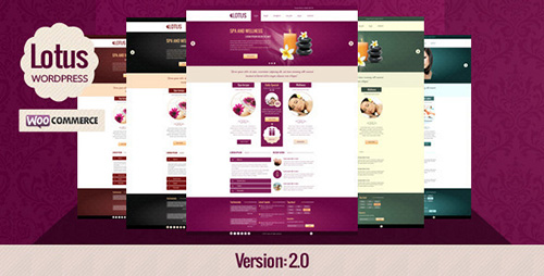 ThemeForest - Lotus v1.01 - Spa Wellness & Beauty Saloon WP Theme