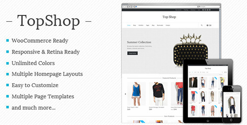 ThemeForest - Top Shop v1.0 - Multi-purpose WooCommerce theme