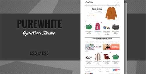 ThemeForest - PureWhite - Premium OpenCart Theme