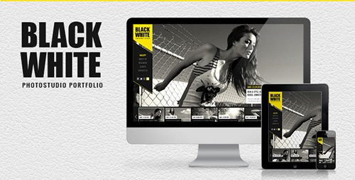 ThemeForest - Black&White v1.0 - Responsive Photo Portfolio