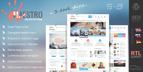 ThemeForest - Maestro v1.4 - Fully-functional Business Instrument