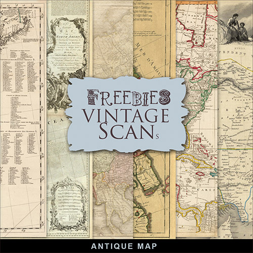 Textures - Antique Map 2014