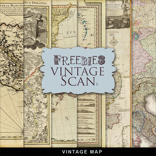 Textures - Vintage Map 2014