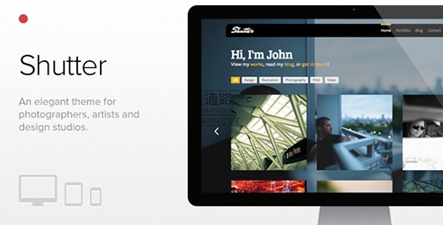 ThemeForest - Shutter v2.3.3 - Photography & Portfolio WordPress theme