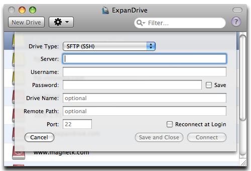 ExpanDrive 3.0.3038 Mac OS X