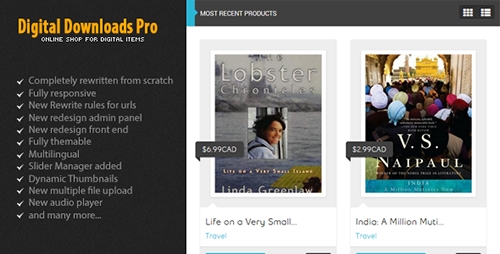 CodeCanyon - Digital Downloads Pro v2.5