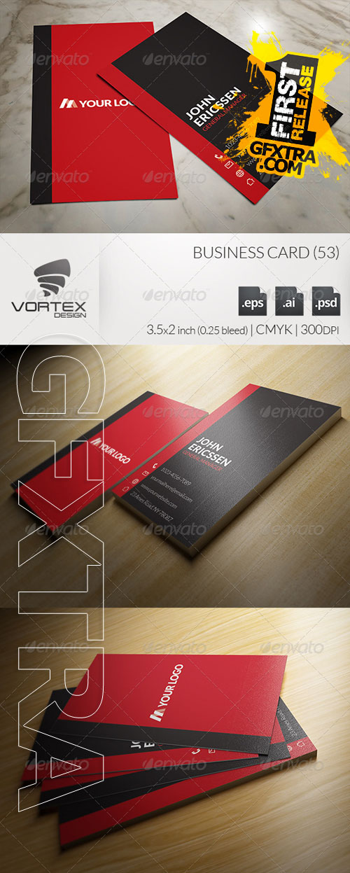 GraphicRiver - Business Card 53 