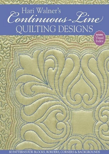 Hari Walner's Continuous-Line Quilting Designs: 80 Patterns for Blocks, Borders, Corners & Backgrounds