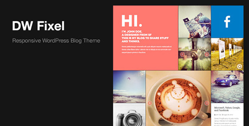 ThemeForest - DW Fixel v1.0.2 - Responsive WordPress Blog Theme