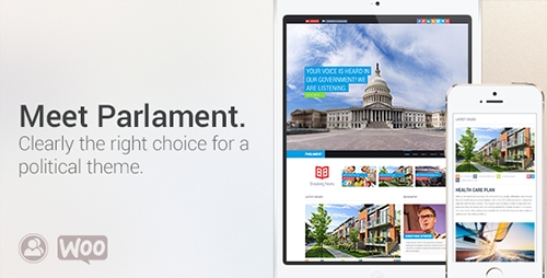 ThemeForest - Parlament v2.0.2 - Political WordPress Theme