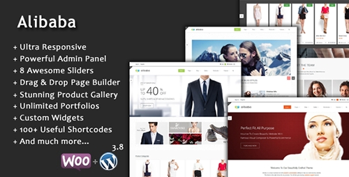 ThemeForest - Alibaba v1.0.0 - Multi Purpose Responsive E-Commerce Theme