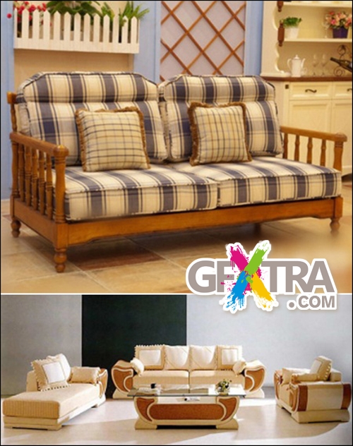 Chinese Sofa 3d Model