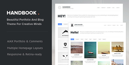 ThemeForest - Handbook v1.1.1 - Responsive AJAX WordPress Theme