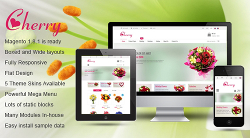 MagenTech - SM Cherry v1.0.0 - Responsive Magento Theme