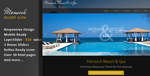 ThemeForest - Monarch Resort & Spa - Responsive Template - RIP