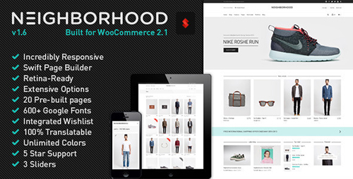 ThemeForest - Neighborhood v1.55 - Responsive Multi-Purpose Shop Theme