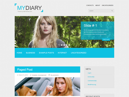 MyDiary - Theme For WordPress