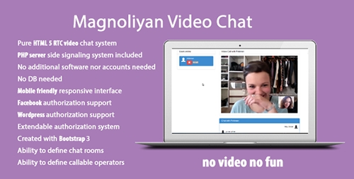 CodeCanyon - Magnoliyan Video Chat v1.2