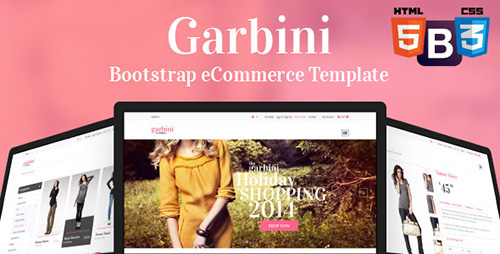 ThemeForest - Garbini - Bootstrap eCommerce Template - RIP