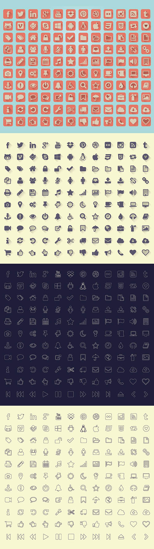 AI Vector Web Icons - TheUNCREATIVELAB