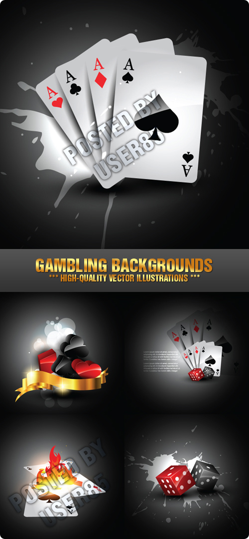 Stock Vector - Gambling Backgrounds