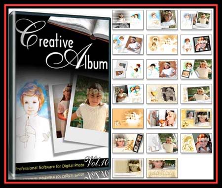 Creative Album Templates, Wedding 12 Series FULL!