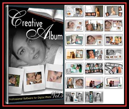 Download Creative Album Templates Wedding 12 Series Full Gfxtra PSD Mockup Templates