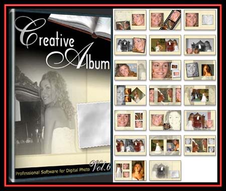 Creative Album Templates, Wedding 12 Series FULL!