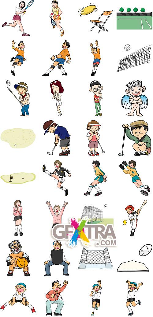 Kyowasoft Super Kid Illustrations Vol.02, 330xEPS